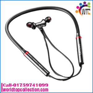 Lenovo HE05X Bluetooth 5.0 Earphones Waterproof Wireless HIFI Sound Magnetic Neckband Headset Sports Headphones Black