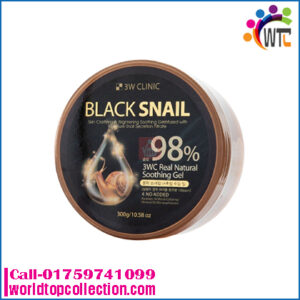 3W Clinic Black Snail Soothing Gel