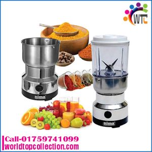 Nima B-01 2 in 1 Electric Spice Grinder and Juicer - Silver-1400