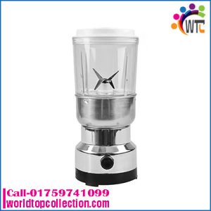 Nima Stainless Steel 2 in 1 Electric Grinder Blender - 150W