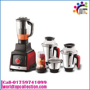 Saffron Icon 5.0 Juicer Mixer Grinder - Black & Red-8000